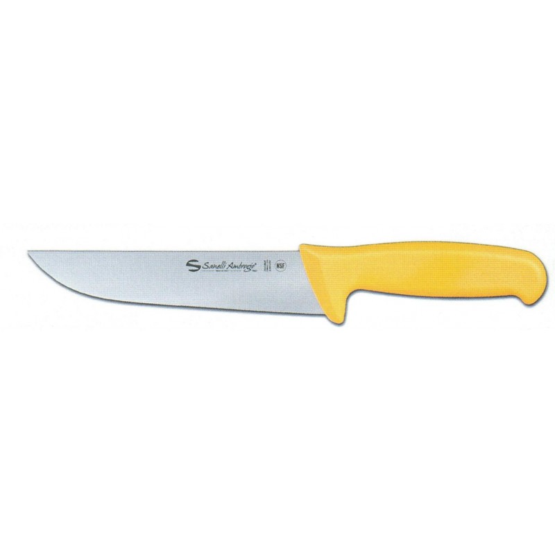 Couteau De Boucher Professionnel Jaune Promatokaz