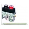 VALVE GAZ GC1300 REGULATEUR GAZ STN3R 450°C FOUR SOLYMAC