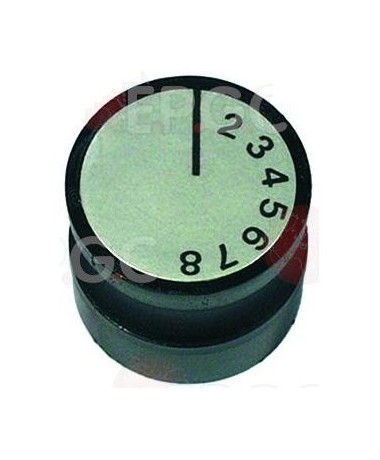 MANETTE PIZZA NOIRE THERMOSTAT SOLYMAC